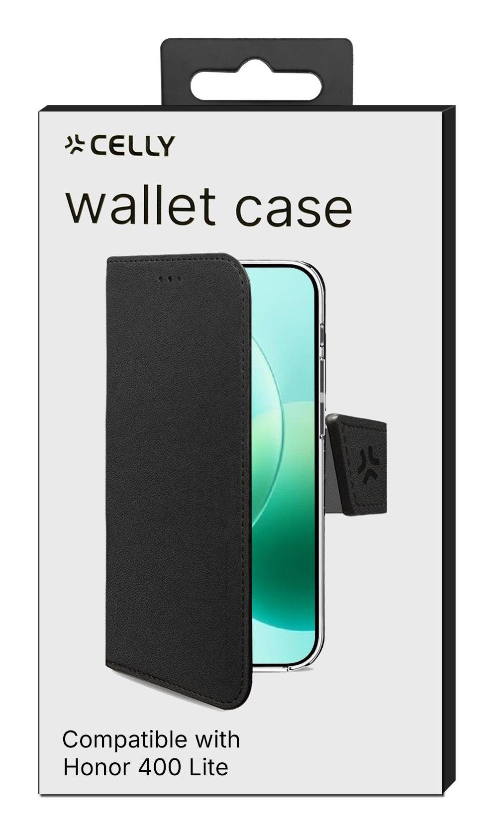 EAN 8021735222361 - Celly WALLY funda para teléfono móvil 17 cm (6.7") Funda cartera Negro imagen 5