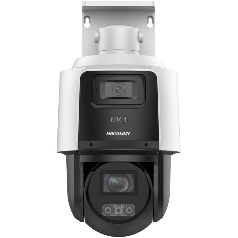 Cámara Ptz Ip Tandemvu 4mp+4mp Poe 4x Darkfighter