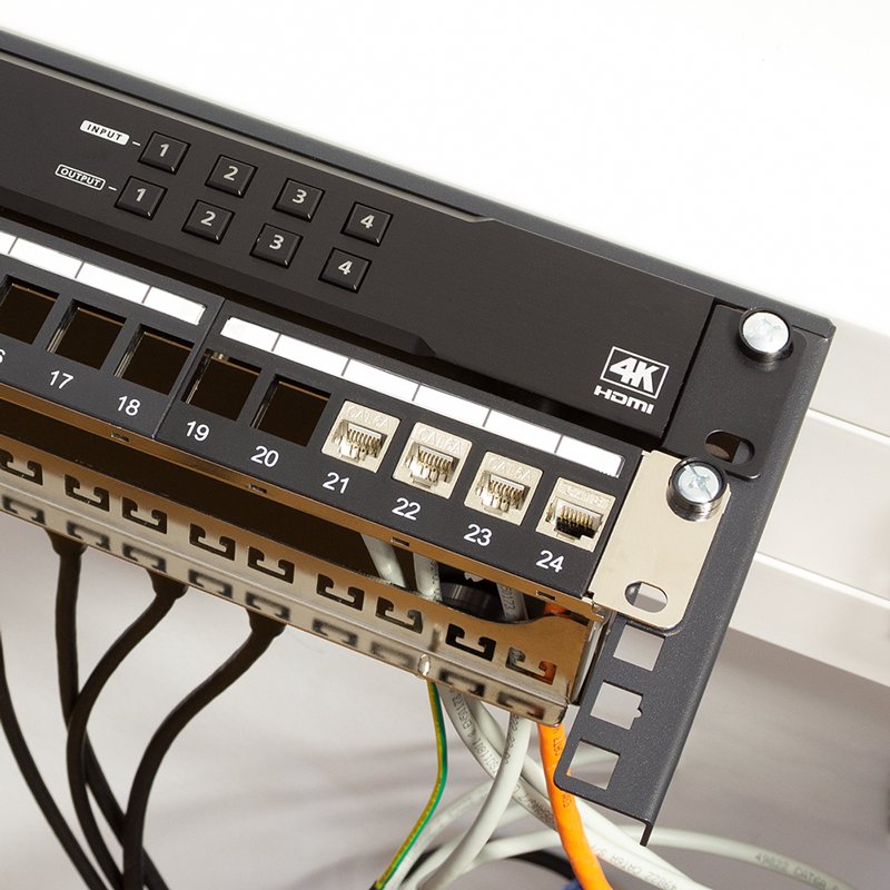Logilink 19" Rack For Under-Desk Or Wall Mounting, 2u