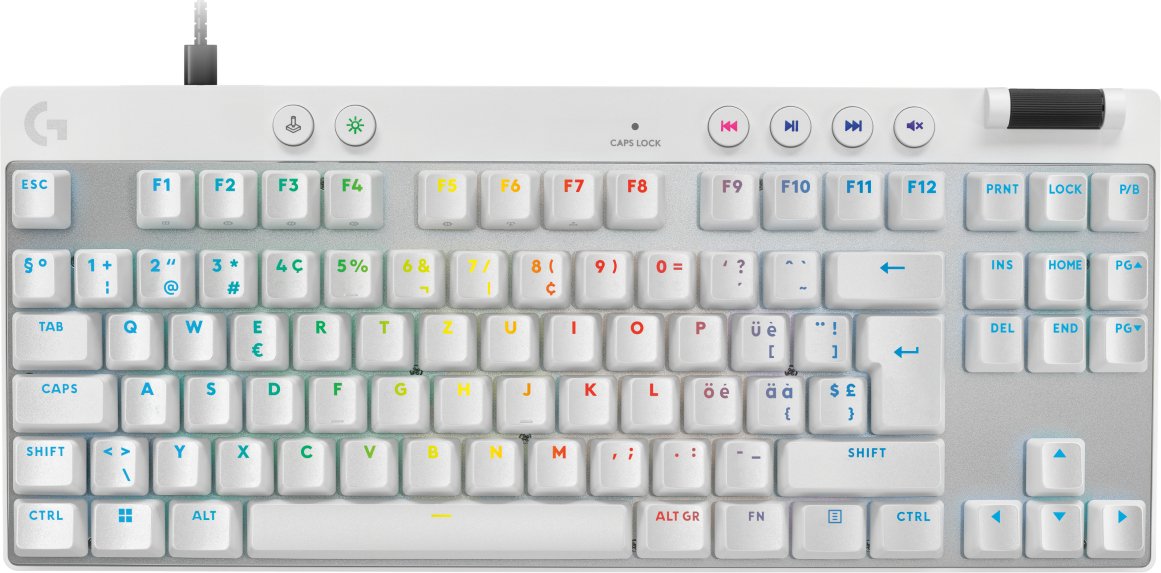 Logitech G Pro X Rapid - Teclado - Tkl - Retroiluminado