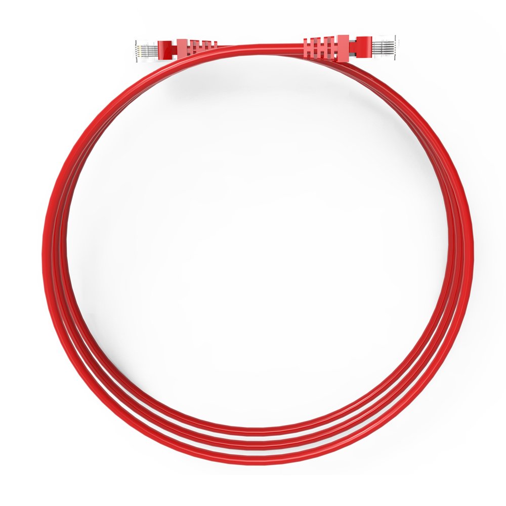 Inca Cable De Red Icat6-02tk Rj45 Cat6 Utp Rojo 2.0m Retail