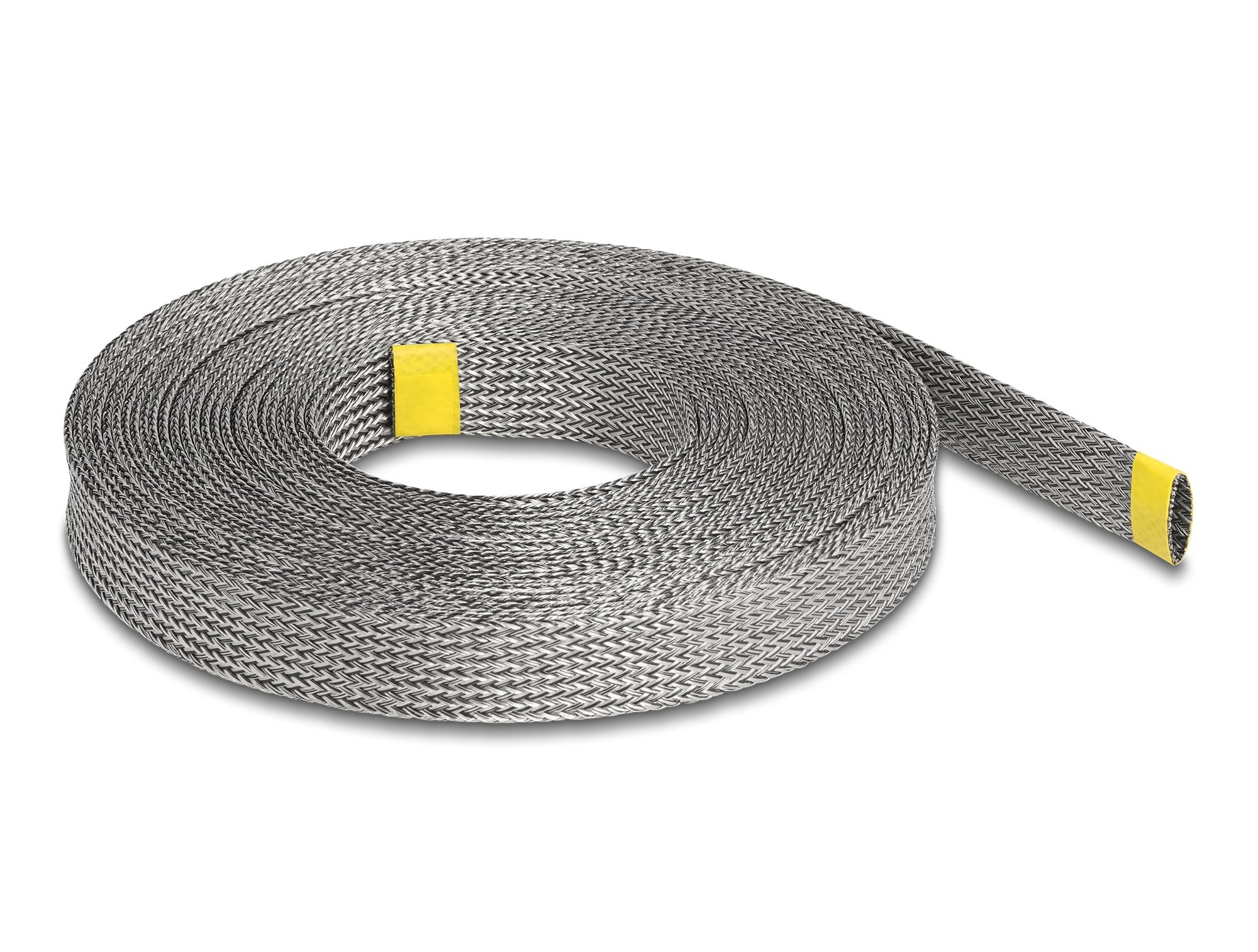 Delock 20940 Funda Trenzada Para Protección Emi Estirable 10 M X 20 Mm
