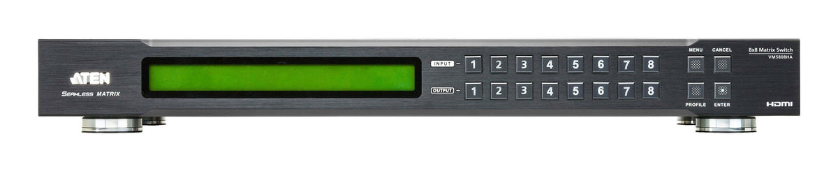 Matrix Switch Hdmi  8x8 Con Escalador, Y Audio