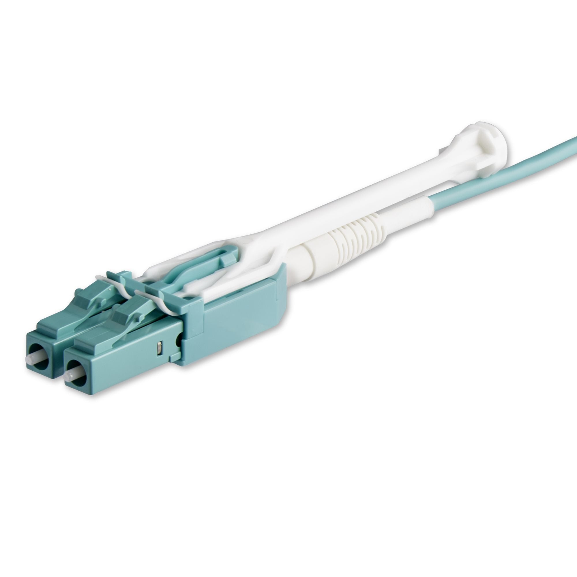 Startech.Com Mpo8lcpl3m Cable De Fibra Optica 3 M Mpo/Mtp 8x Lc Om3 Color Aguamarina