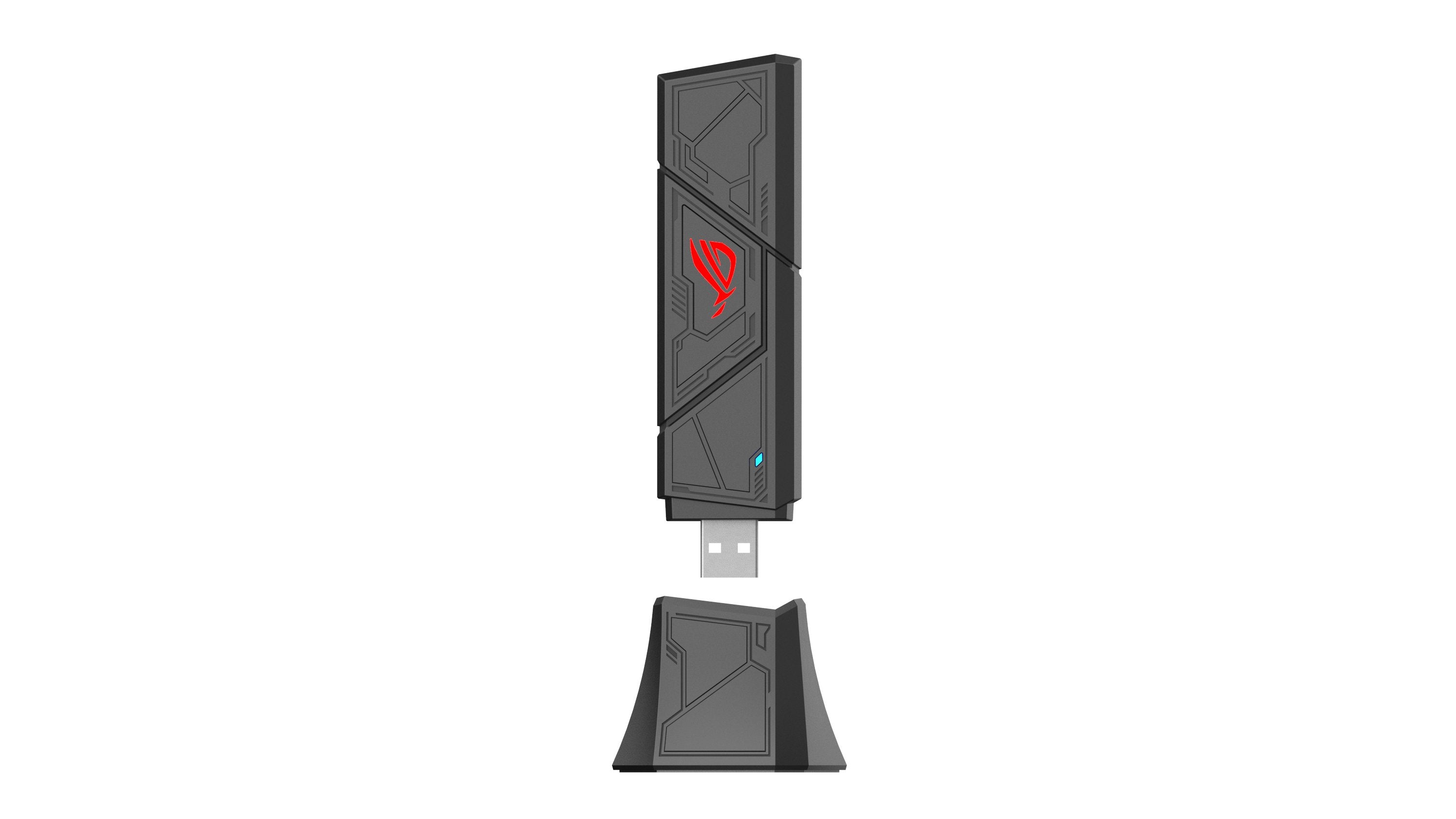 EAN 4711387706206 - ASUS ROG USB-BE92 Wifi 7 BE6500 Tri-Band USB Adapter WLAN 6500 Mbit/s imagen 2