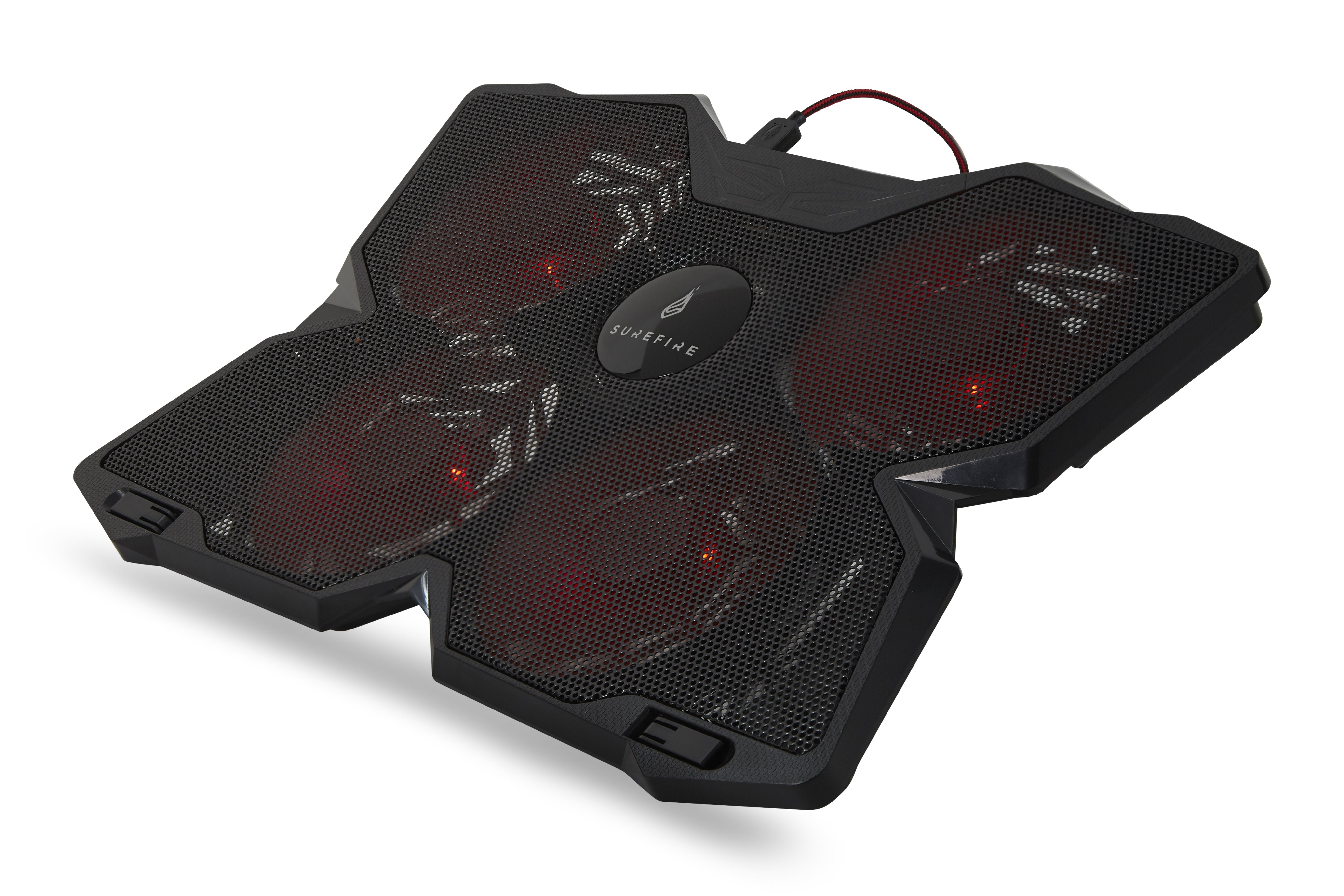 Verbatim Soporte Para Portatil Surefire Bora Gaming Laptop Cooling Pad Red