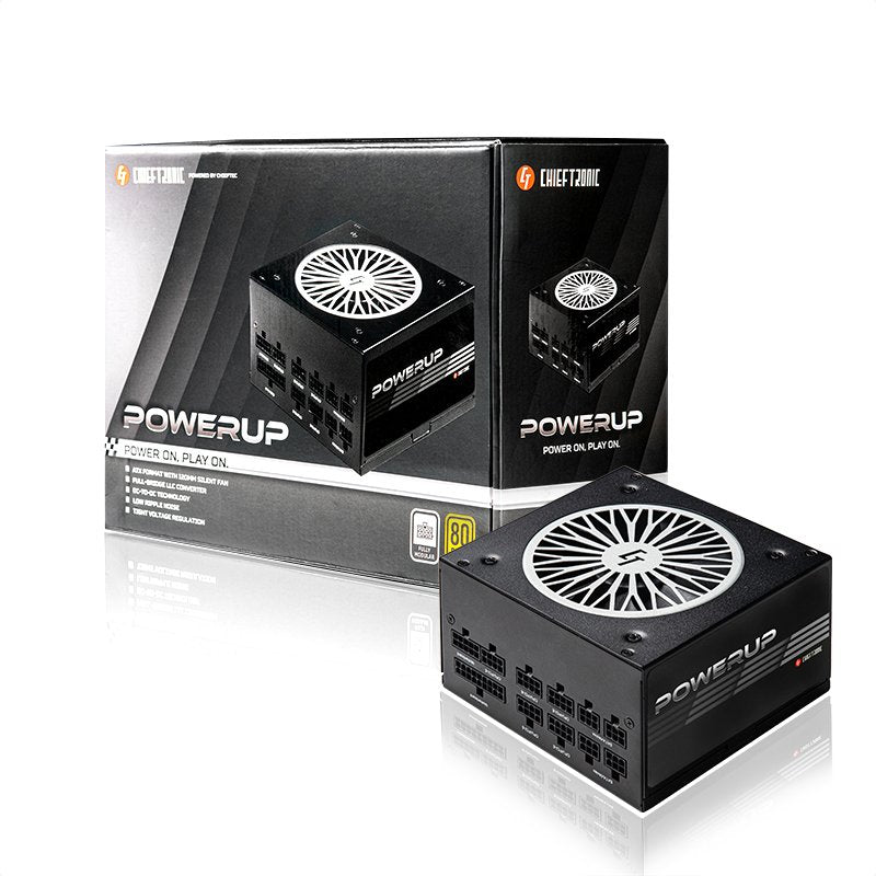 Fuente De Alimentacion Chieftec Powerup 550w Atx 12v 80 Plus Gold Pfc