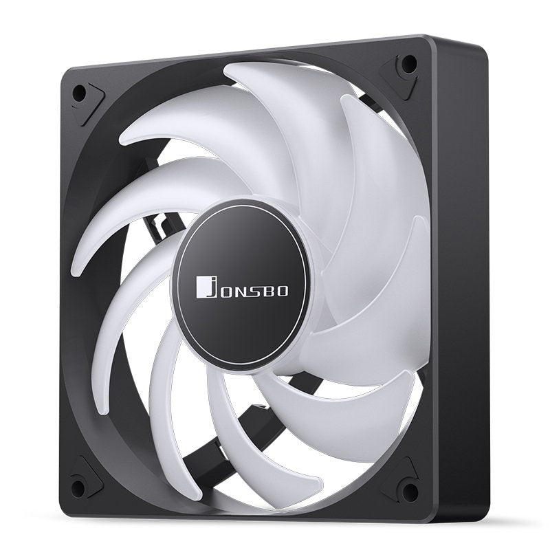 Jonsbo Sl-120c Rgb Ventilador, 3-Pin, 120mm - Negro