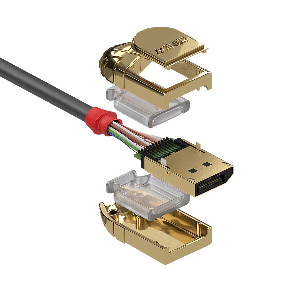 Lindy 36292 Cable Displayport 2 M Oro