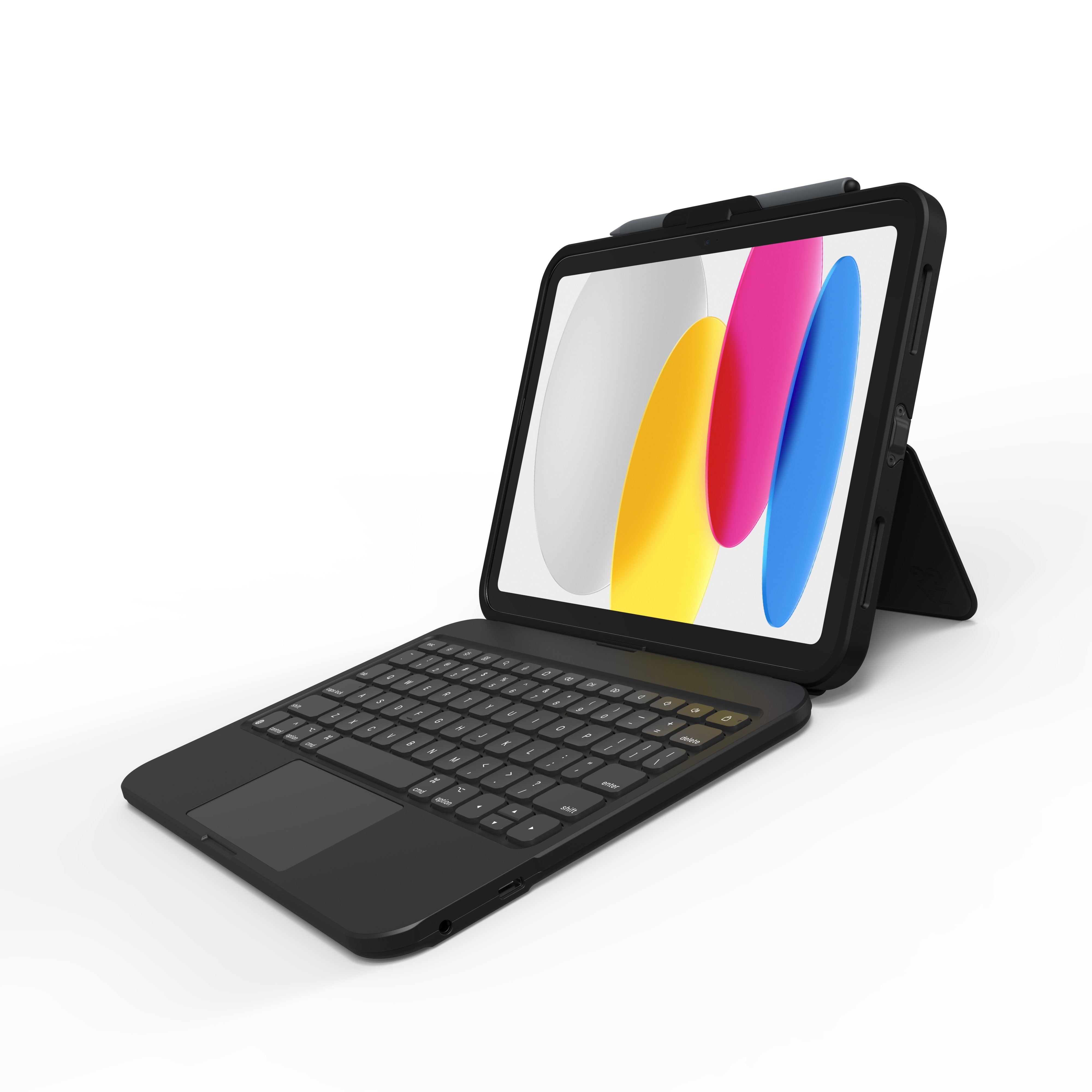 Zagg Tough Keys Bluetooth-Keyboard Para Ipad 10.9" (10. Gen/A16) Negro