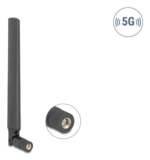 EAN 4043619814664 - DeLOCK 81466 antena para red Antena omnidireccional SMA 4,7 dBi imagen 1