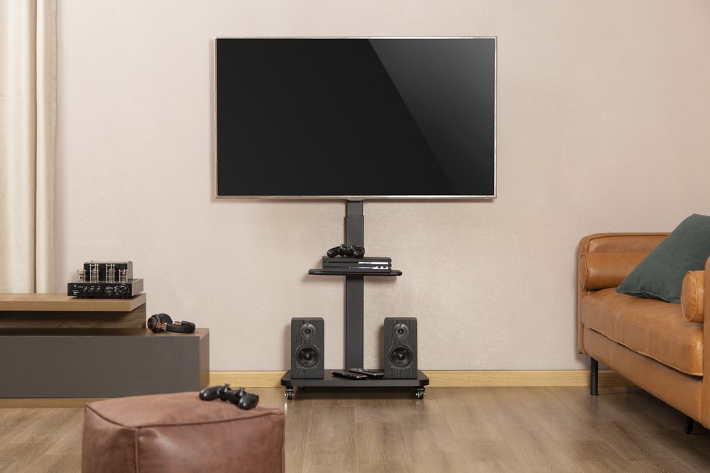 EAN 8716309135054 - Gembird TVS-75S-02 soporte para TV 190,5 cm (75") Negro imagen 5