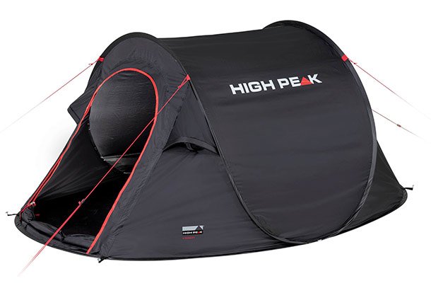 High Peak Vision 3 Negro Tienda Tipo Túnel