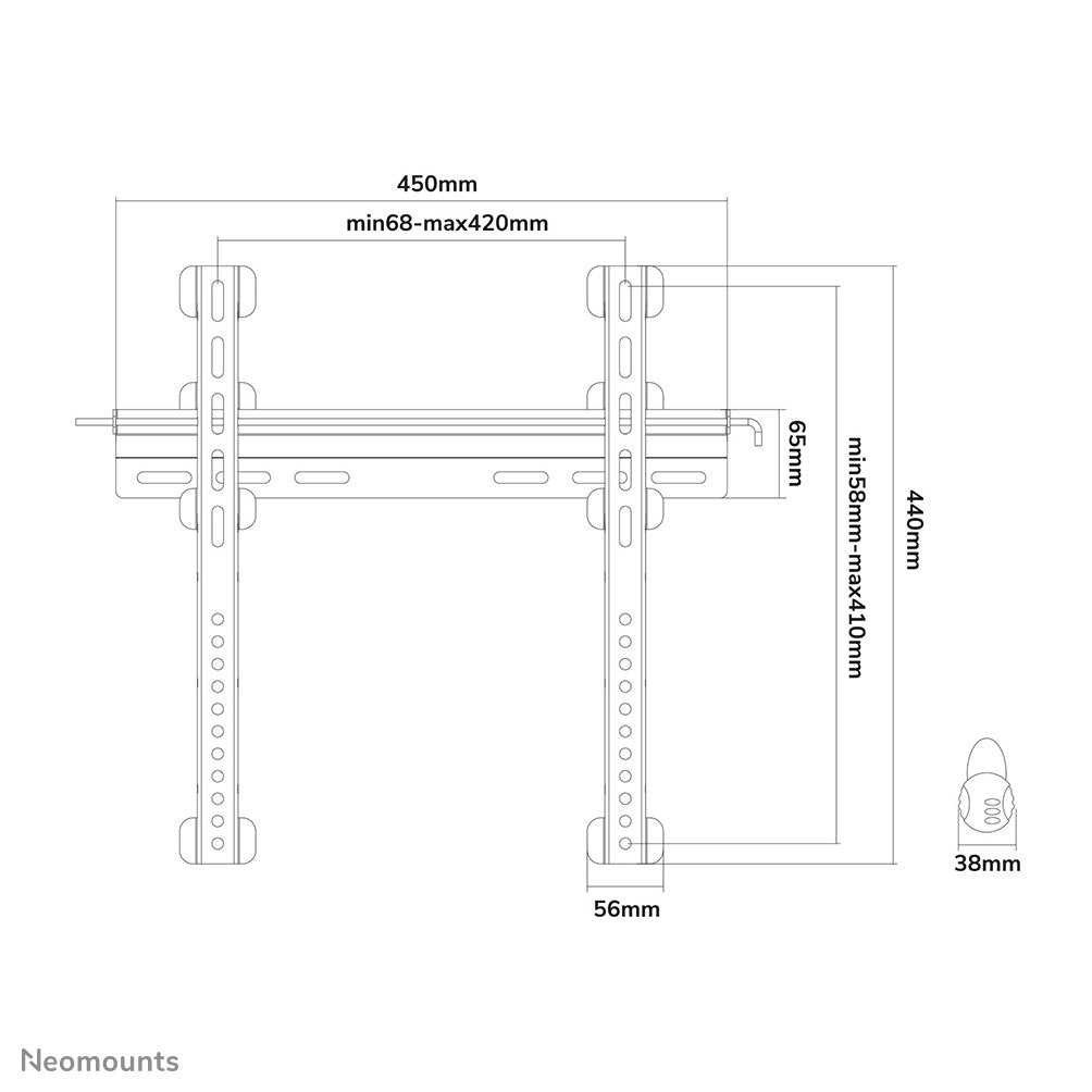 Newstar Soporte De Pared Para Tv
