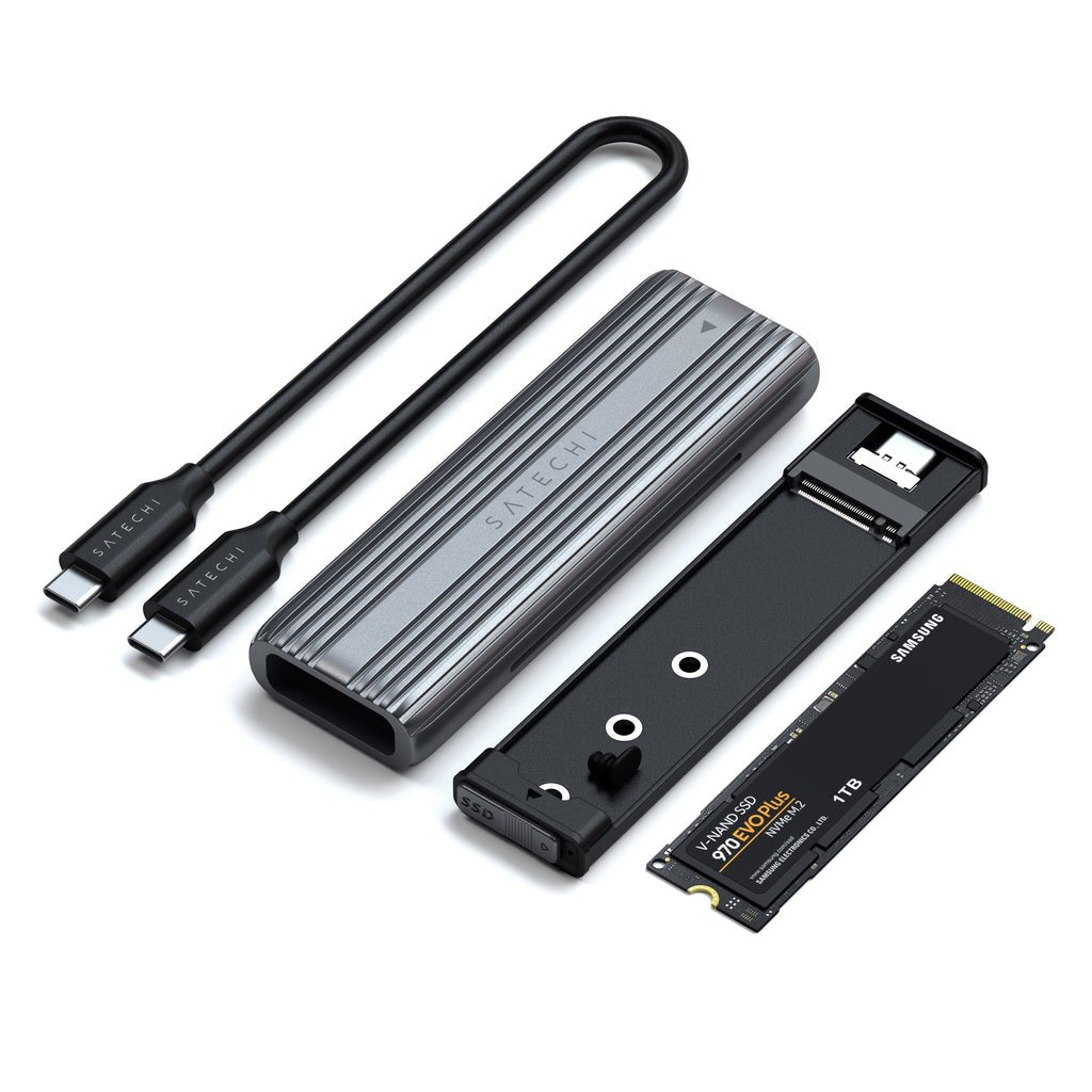 EAN 810086360505 - Satechi ST-UCNSEM caja para disco duro externo Caja externa para unidad de estado sólido (SSD) Gris M.2 imagen 5