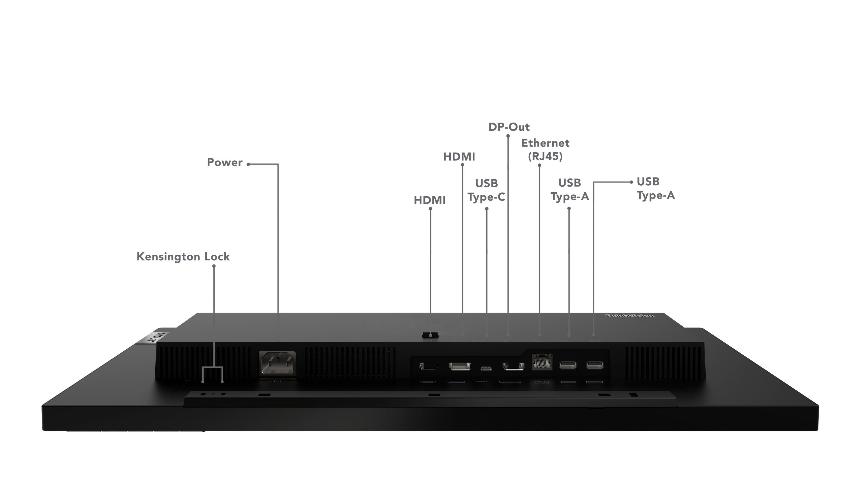 EAN 0195713897020 - Lenovo ThinkVision T24m-20 pantalla para PC 60,5 cm (23.8") 1920 x 1080 Pixeles Full HD LED Negro imagen 15