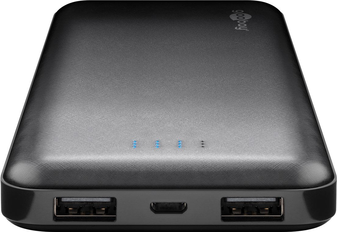 Power-Bank  Goobay Slimline  10.000mah Black