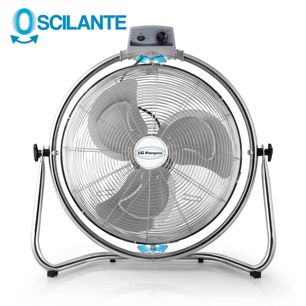Ventilador De Suelo Orbegozo Pwo 1946 130w 3 Aspas 45cm 3 Velocidades