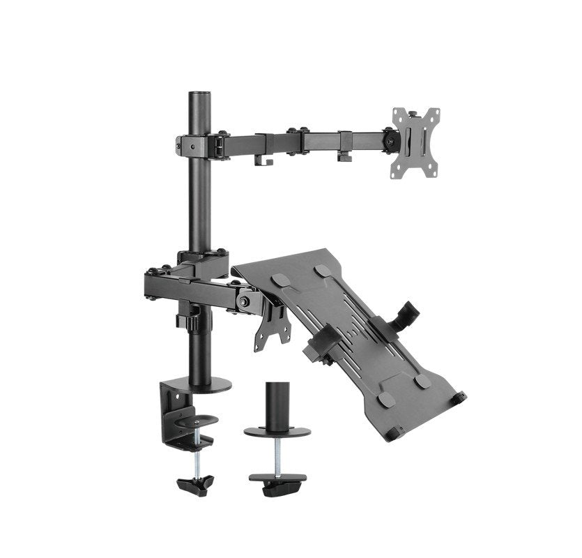 EAN 4040849708152 - Goobay 70815 soporte para ordenador portátil Soporte de mesa con estante para ordenador portátil y brazo  imagen 3