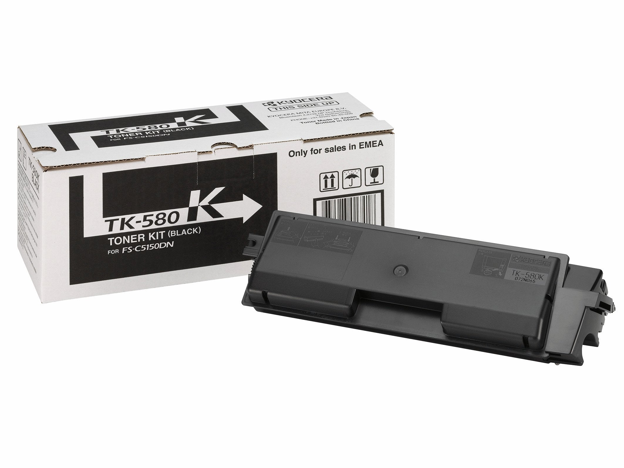 EAN 0632983017289 - KYOCERA TK-580K cartucho de tóner 1 pieza(s) Original Negro imagen 1