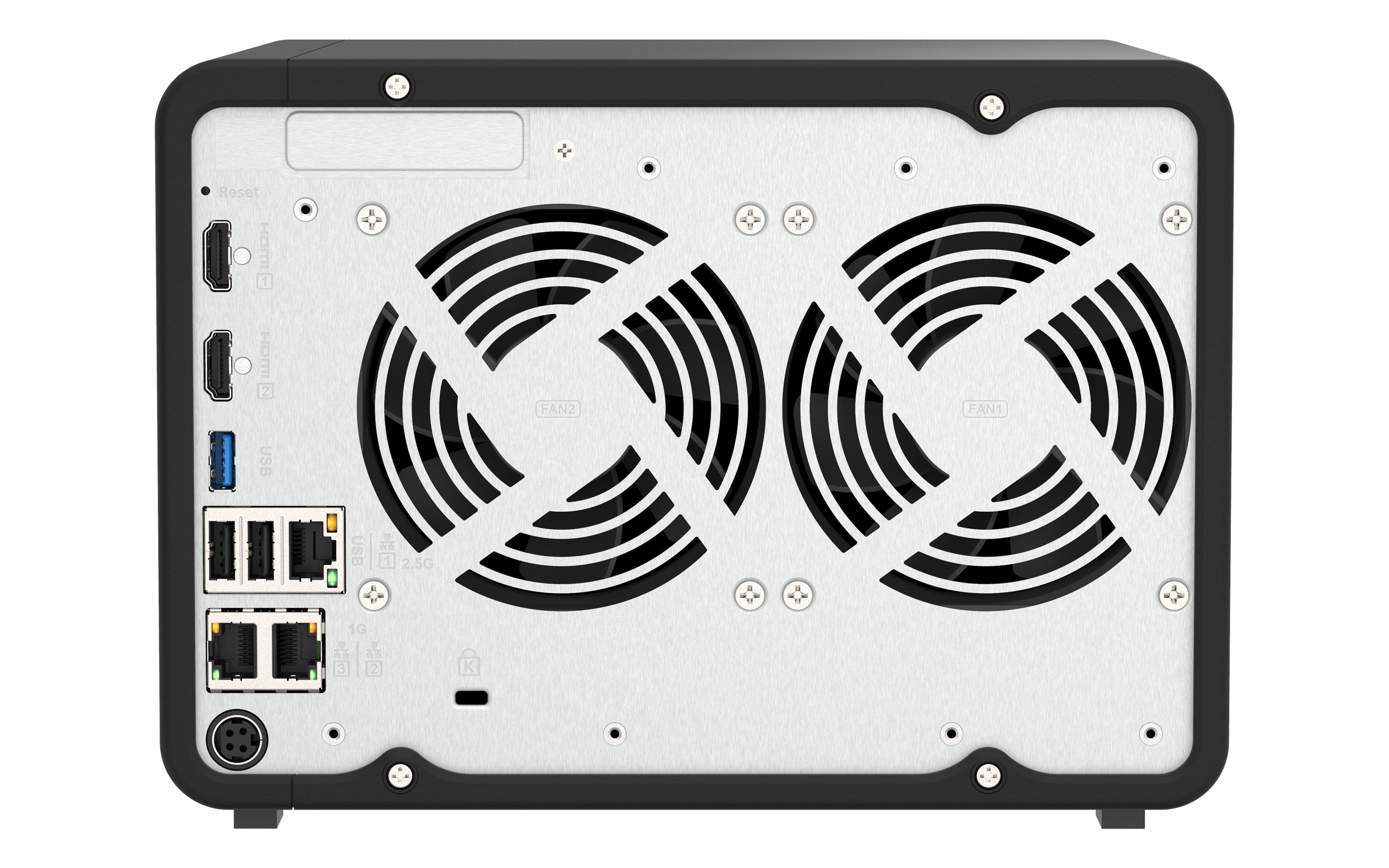 EAN 4711103084335 - QNAP TS-AI642-8G servidor de almacenamiento NAS Torre ARM Cortex-A76 8 GB Negro imagen 2