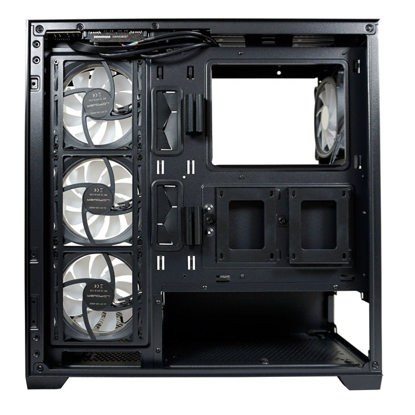Gehäuse Miditower 715b Negro Usb3.2 Audio O.Netzteil Seamless_x