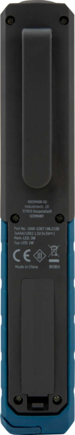 EAN 4013674169573 - Ansmann WL210B Negro, Azul Linterna de mano COB LED imagen 8