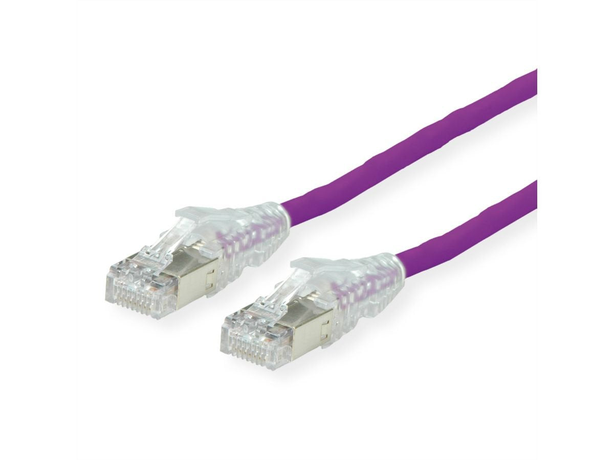 Dtwyler Cable De Red Cat.6a (Class Ea) S Ftp, Cu 7702 Flex Lsoh, Amp V2, Violett, 15 M