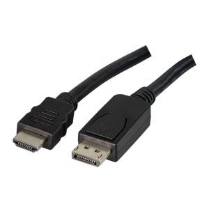 Cable  1m Negro Displayport 1.1 Macho A Hdmi Full Hd Macho