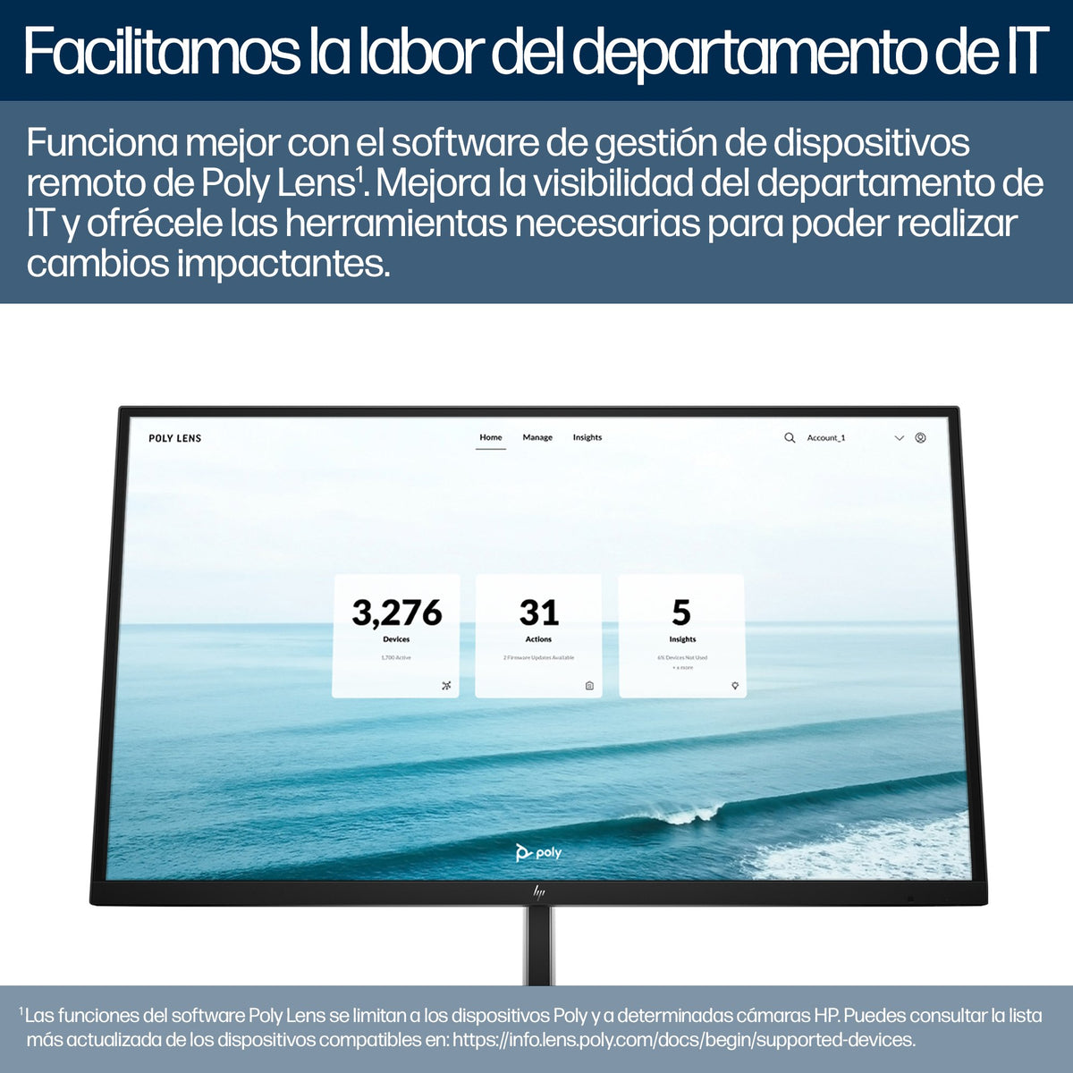 EAN 0198122304387 - HP Poly Studio E60 Smart Camera 4K MPTZ with 12x Optical Zoom 8 MP Negro 3840 x 2160 Pixeles 60 pps imagen 8