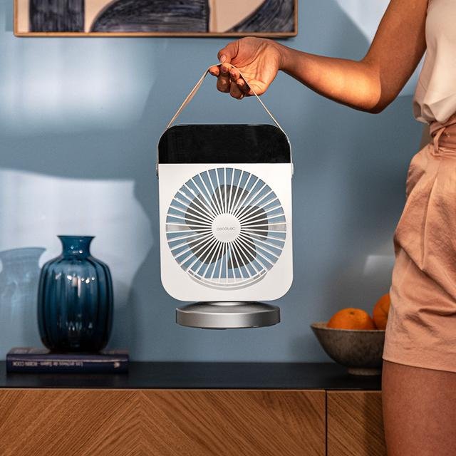 Climatizador Cecotec 8356 Sobremesa 300ml Tactil Digital Oscilacion Temporizador