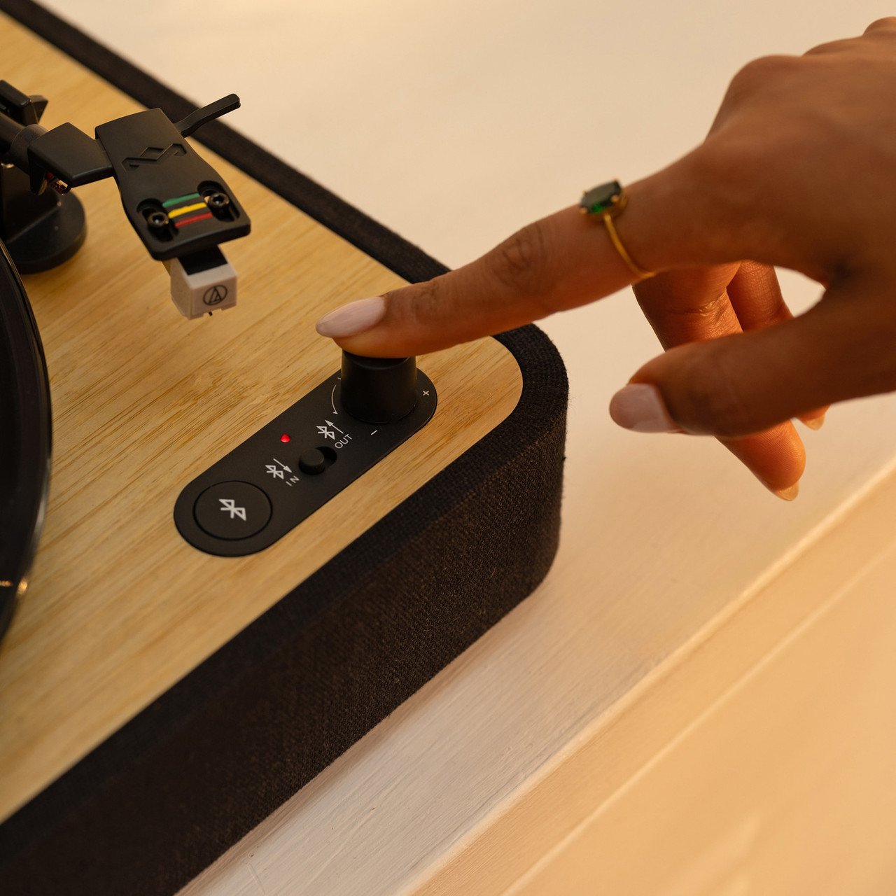 Marley Revolution Turntable, Bluetooth, Signature Black