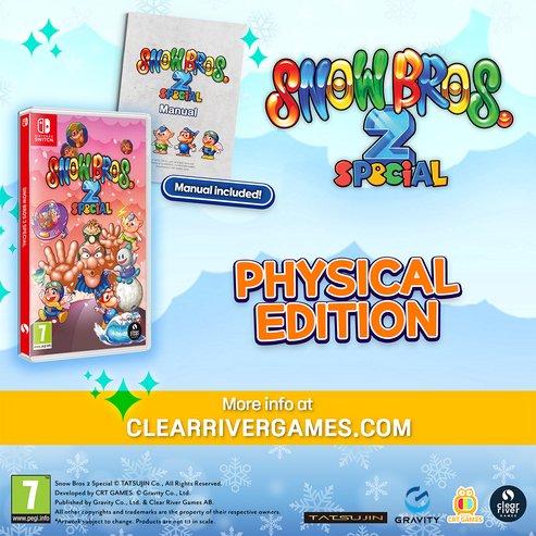 EAN 7350002939932 - Clear River Games Snow Bros. Special 2 Estándar Nintendo Switch imagen 4