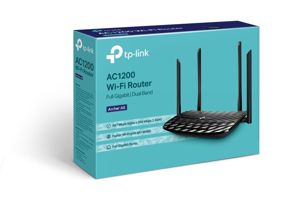 EAN 6935364086169 - TP-Link AC1200 router inalámbrico Gigabit Ethernet Doble banda (2,4 GHz / 5 GHz) Negro imagen 4