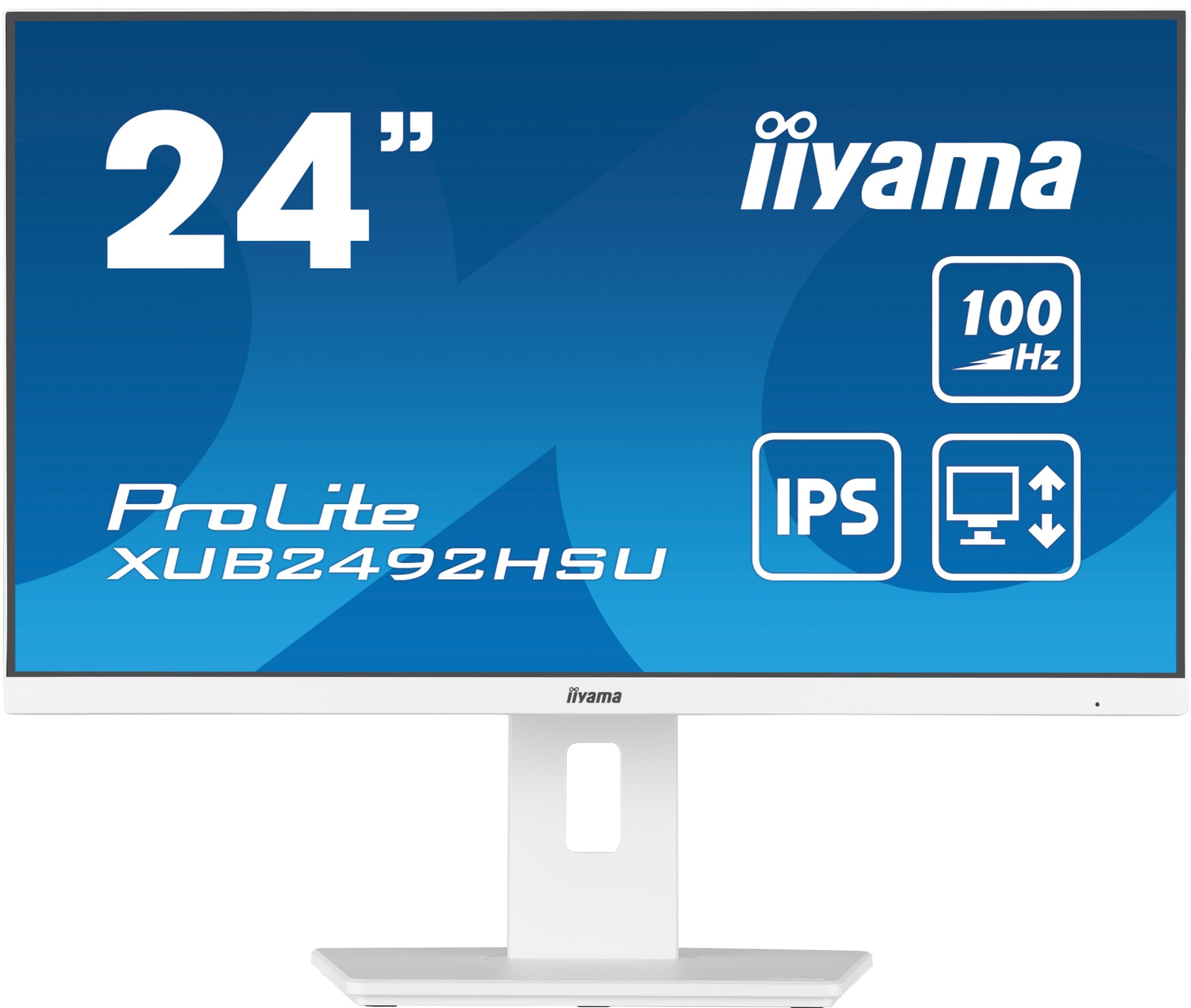 EAN 4948570123346 - iiyama XUB2492HSU-W6 pantalla para PC 60,5 cm (23.8") 1920 x 1080 Pixeles Full HD LED Blanco imagen 2