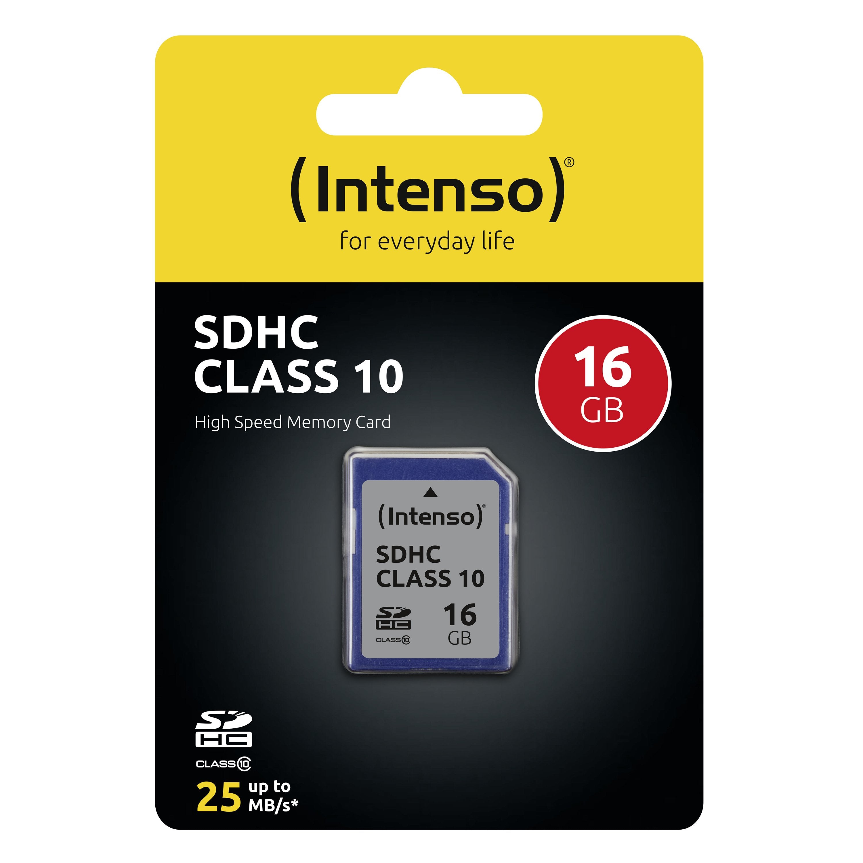 Secure Digital Intenso Sdhc 16gb Clase 10