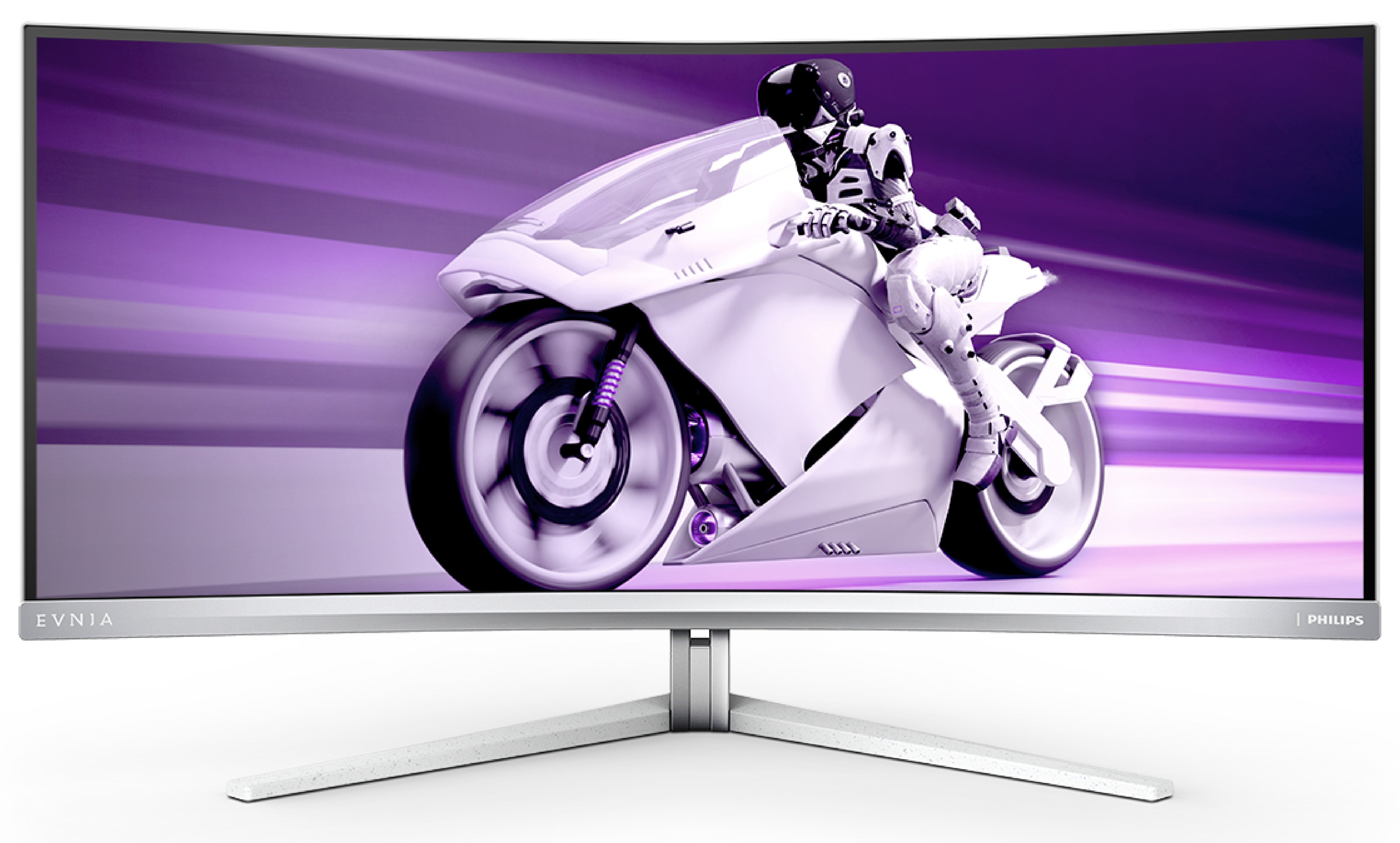 Monitor Philips 34m2c8600 00 34" Curved Qled Uwqhd 175hz 0.1ms 2xhdmi2.0 Dp1.4 Usb C Speakers