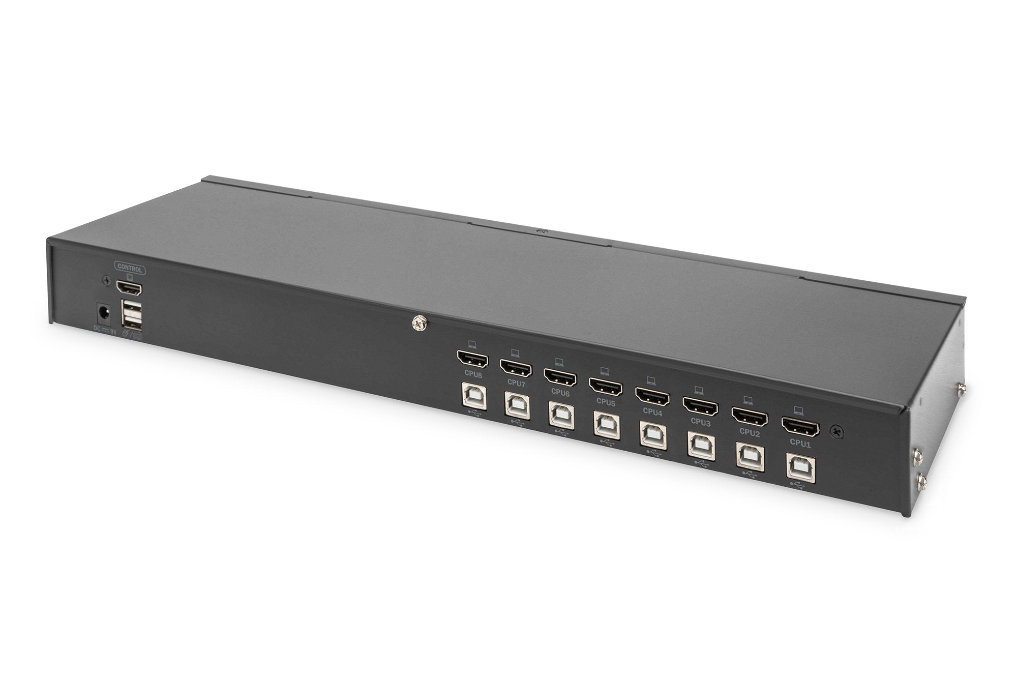 EAN 4016032488033 - Digitus DS-12910 interruptor KVM Montaje en rack Negro imagen 2