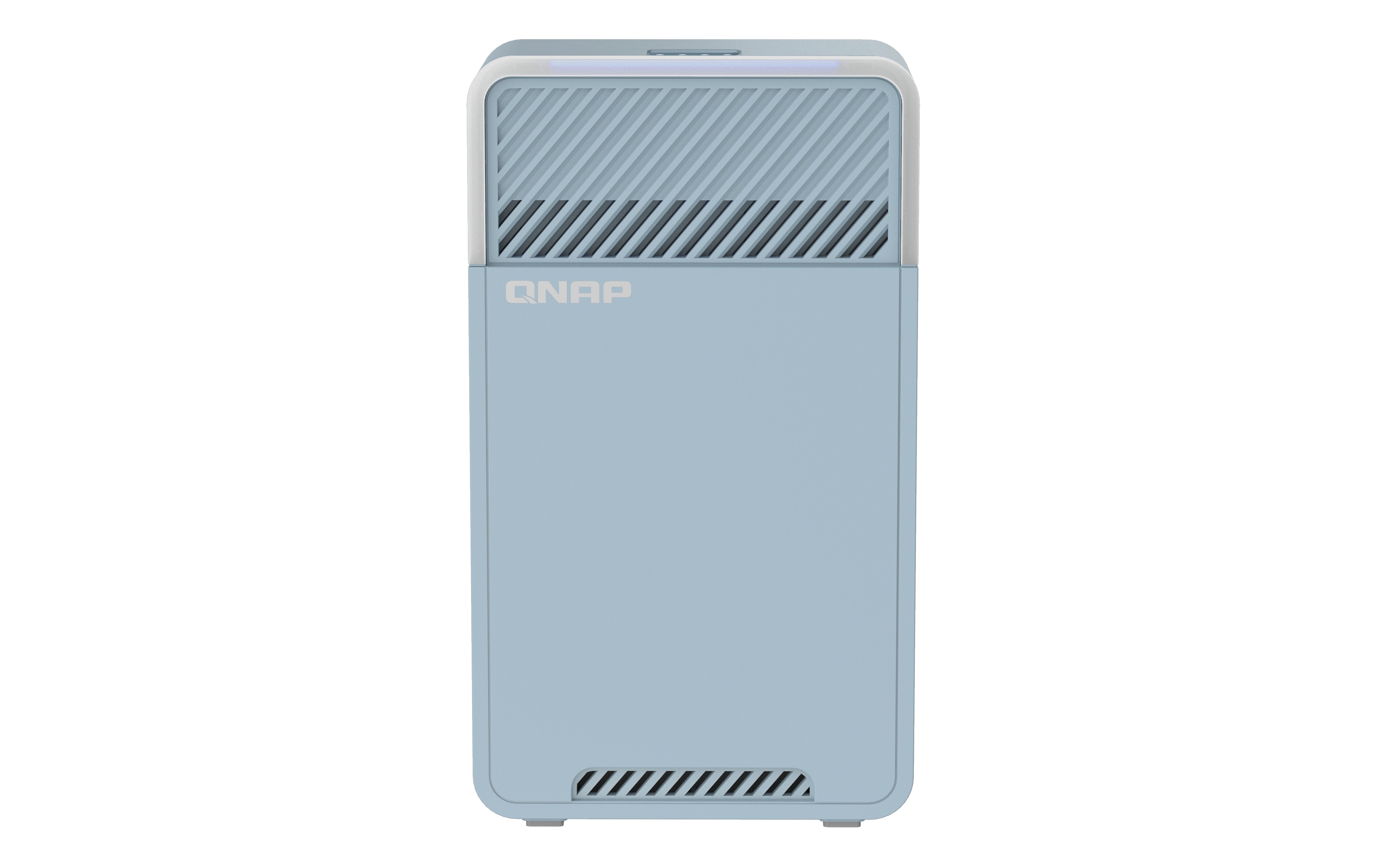 EAN 0885022020256 - QNAP QMiro-201W router inalámbrico Gigabit Ethernet Doble banda (2,4 GHz / 5 GHz) Azul imagen 1