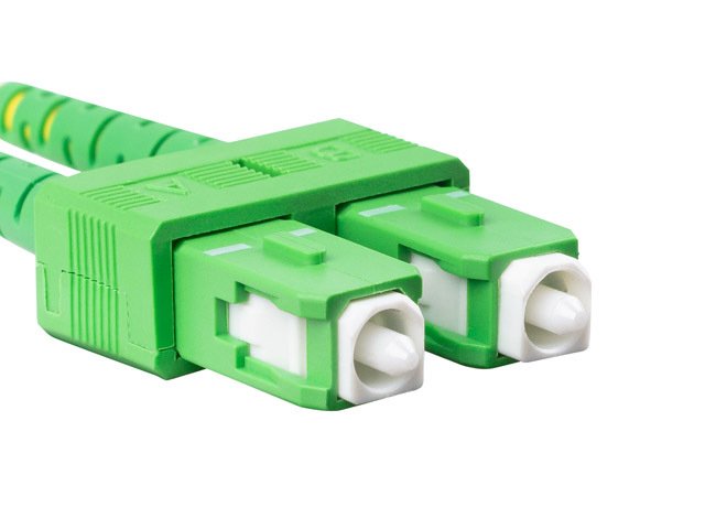 Lanberg Cable Fibra Óptica Sm Lc Upc-Sc Apc Duplex 2m Lszh G657a1 3.0mm Yellow
