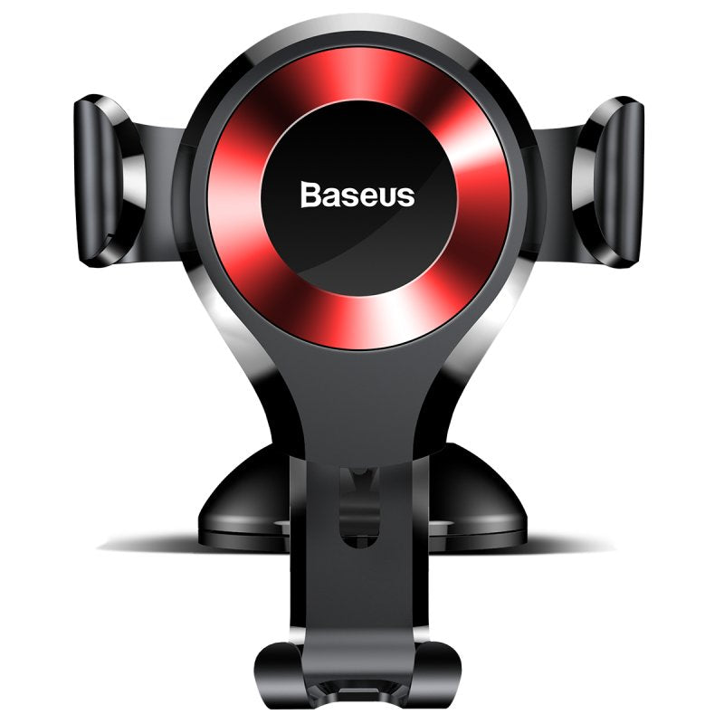 Soporte De Coche Para Smartphone Baseus Suyl-Xp09 Negro Y Rojo