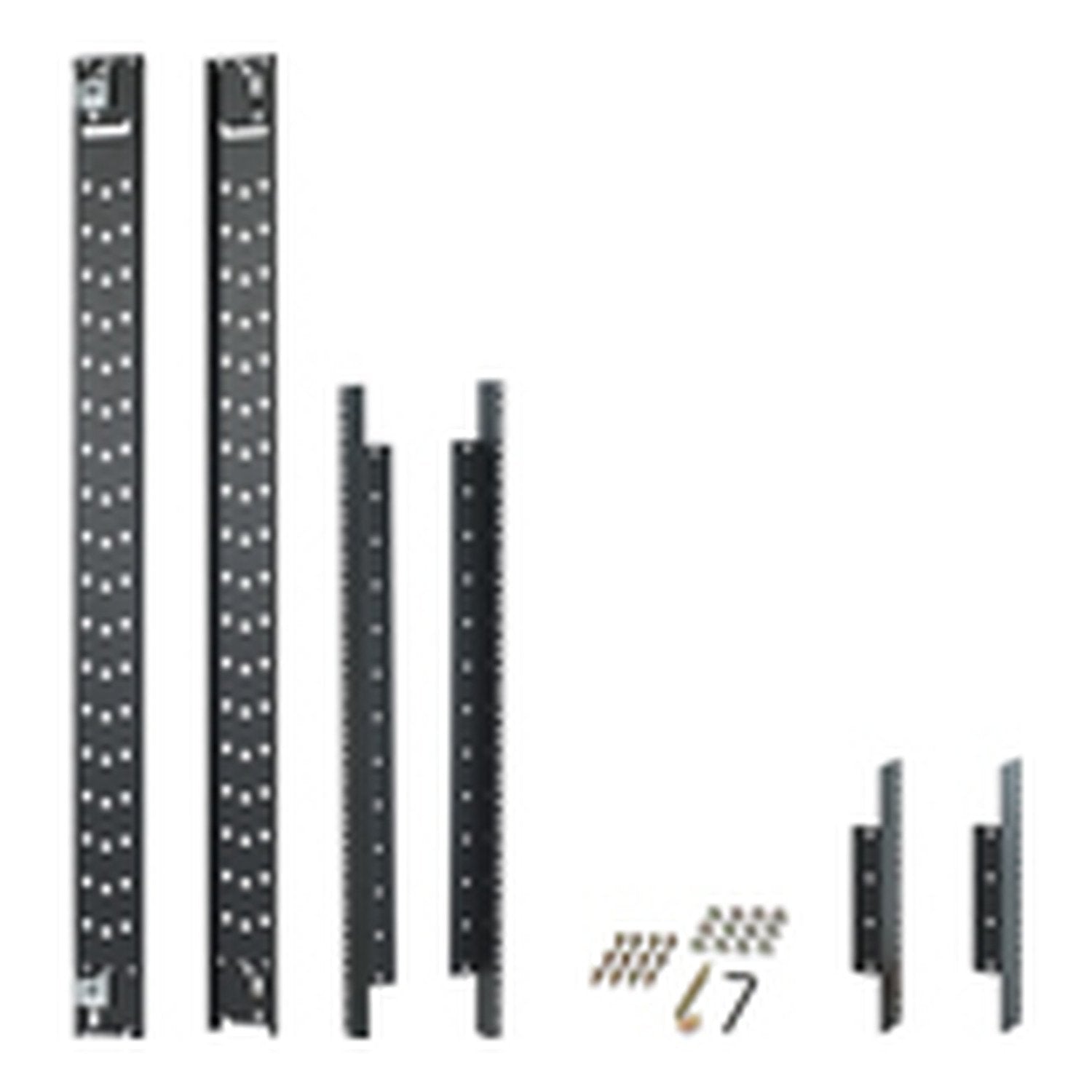 Apc Kit De Rieles Para Rack - Negro - 42he - Para