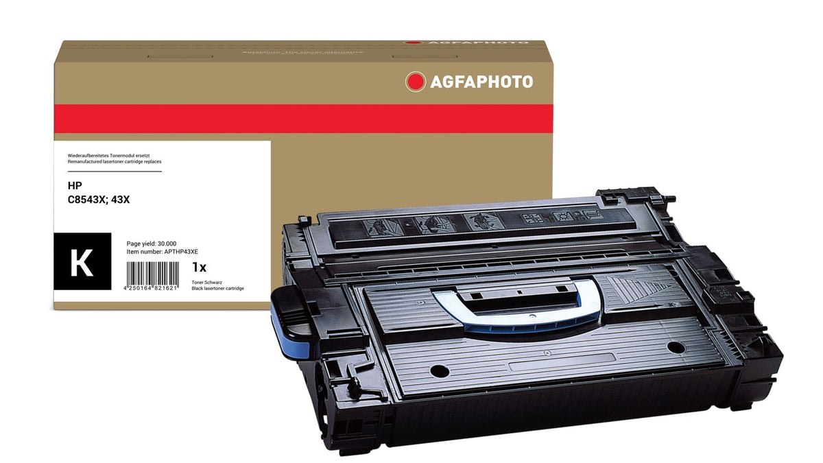 EAN 4250164821621 - AgfaPhoto APTHP43XE cartucho de tóner 1 pieza(s) Compatible Negro imagen 1