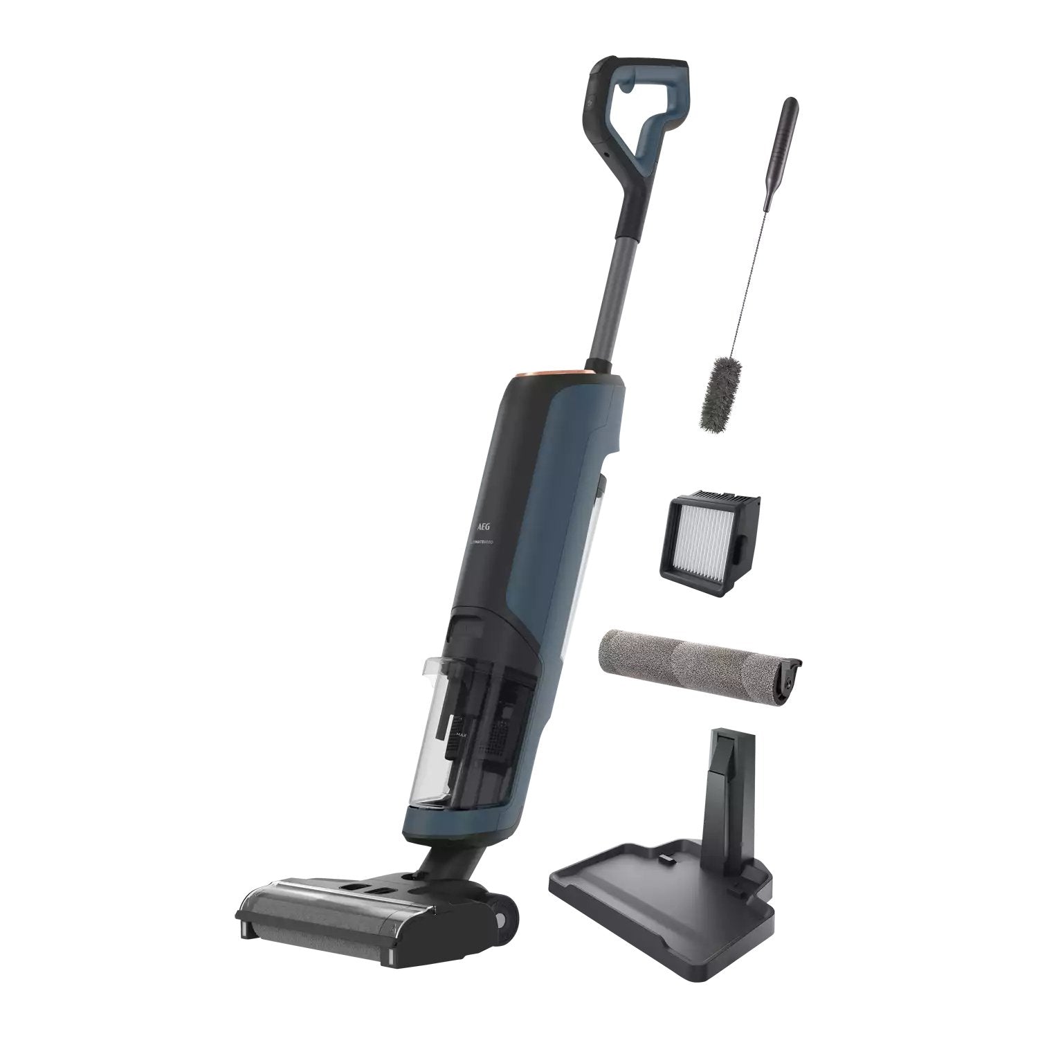 Aeg Aw81u3db Aspiradora Vertical Batería Seca Y Húmeda Sin Bolsa Gris 4 Ah