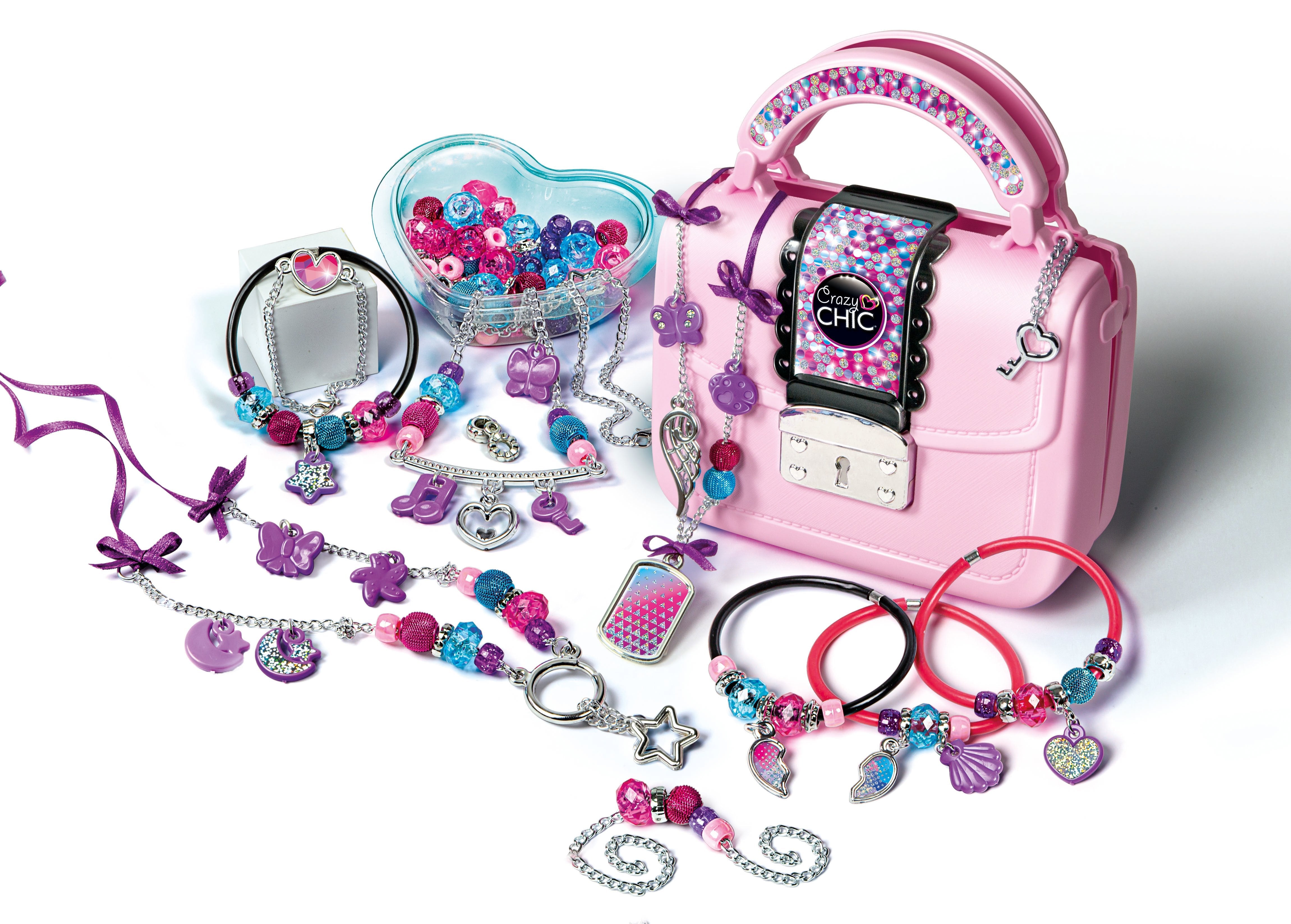Clementoni Moda Y Joyería, Set Creacion Crazy Chic