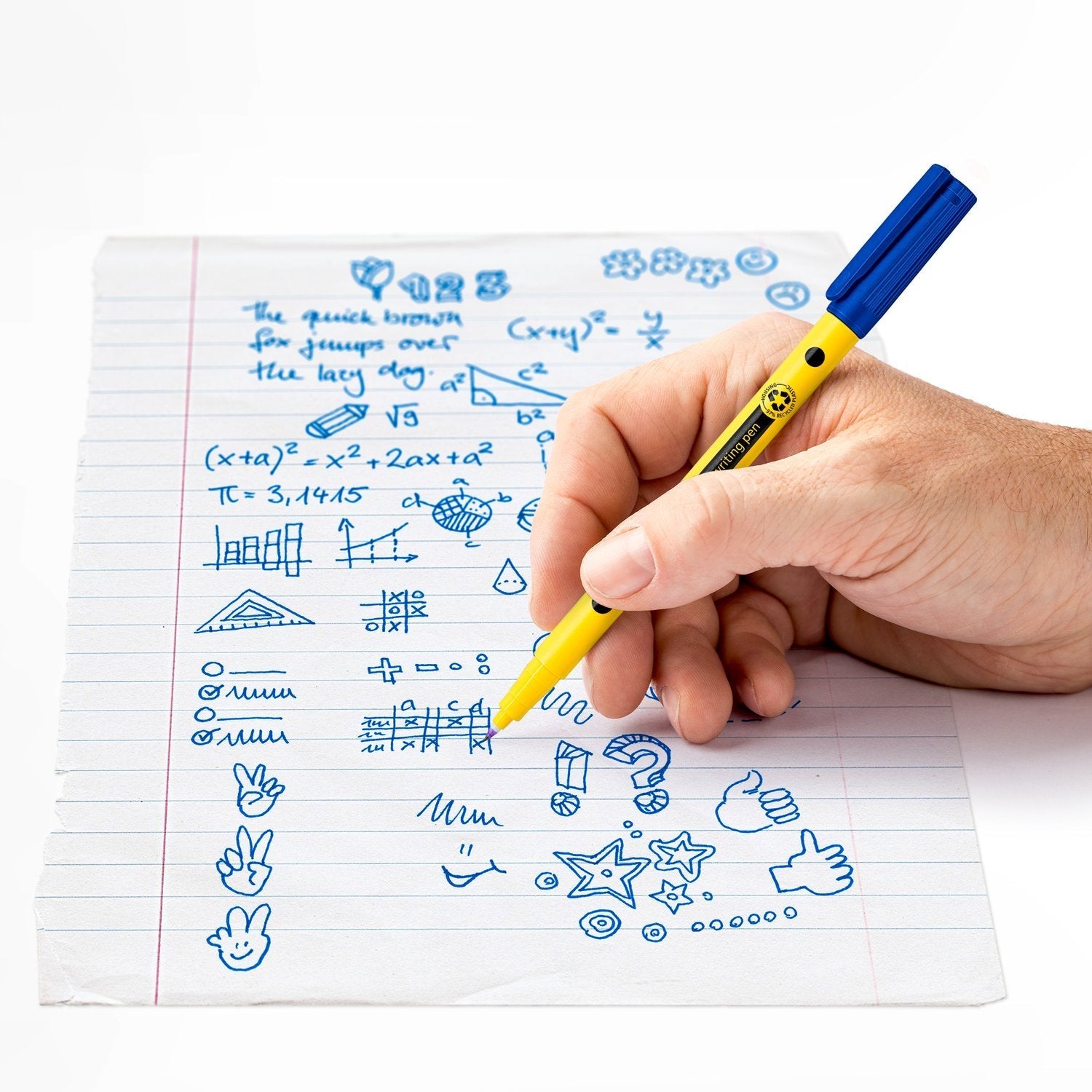 Staedtler Modellbau Rotulador De Punta Fina Ultrafino Azul 2 Pieza