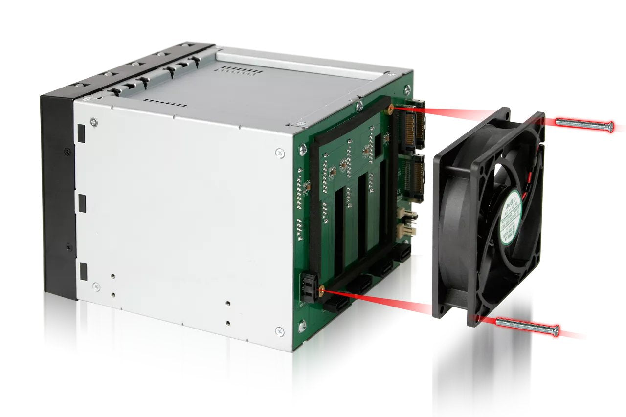EAN 4711132869231 - Icy Dock MB155SP-B panel bahía disco duro Negro imagen 9