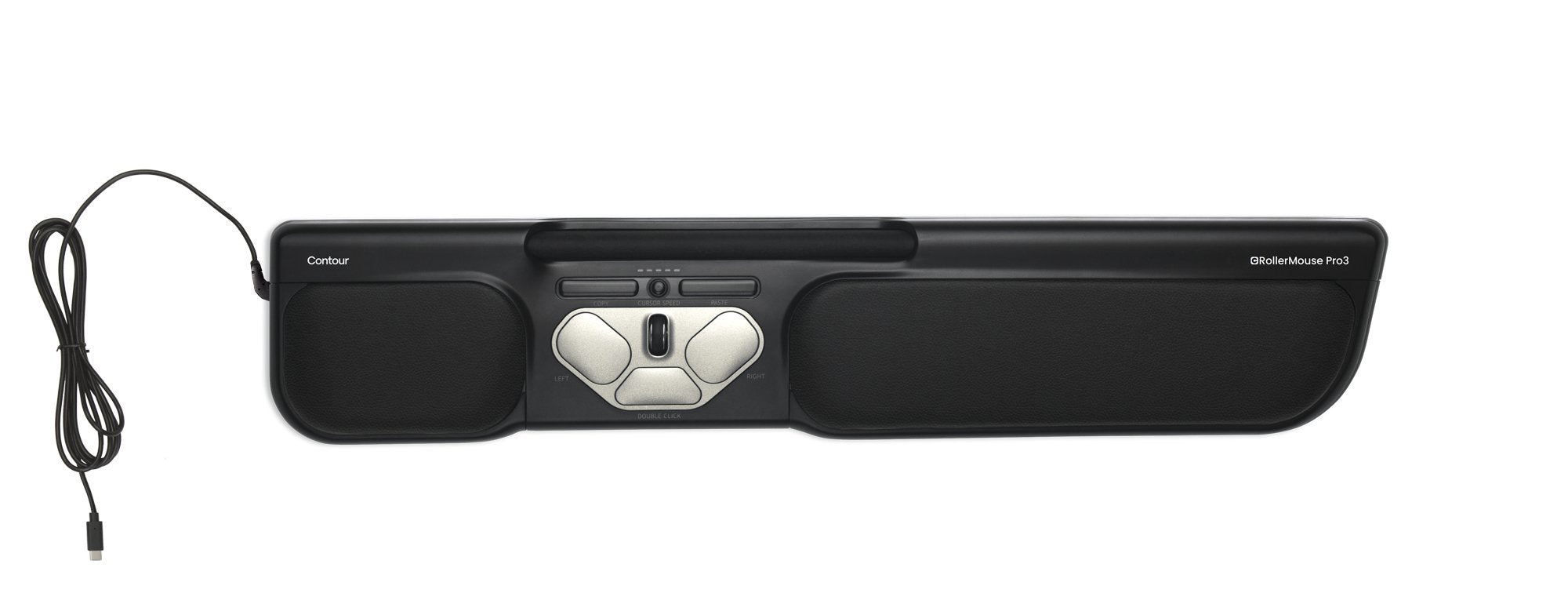 EAN 0743870004142 - Contour Design RollerMouse Pro3 ratón Oficina Ambidextro Rollerbar 2400 DPI imagen 2