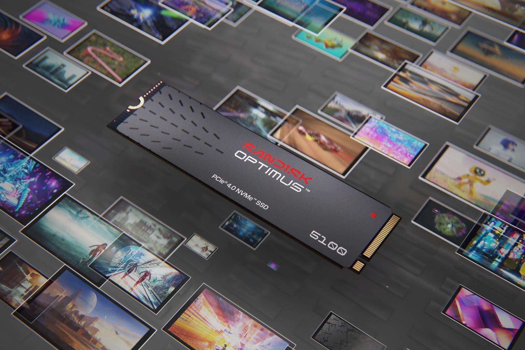 1 Tb Ssd Sandisk Optimus 5100 Nvme