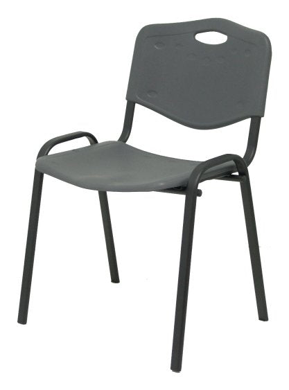 EAN 8436586626358 - PIQUERAS Y CRESPO NOWY STYL Pack 2 sillas Iso plastic PVC gris Asiento duro Respaldo duro imagen 2